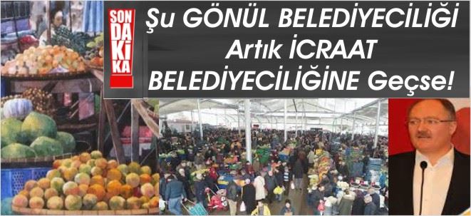 Pazarcı esnafı batmak üzere!
