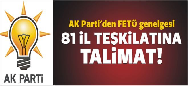 Ak Parti´de FETÖ Temizliği
