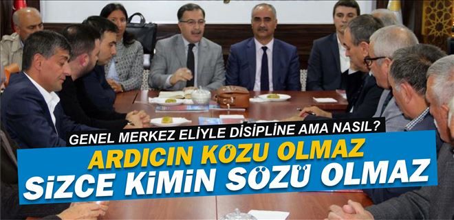 YAZAN SİVAS, SEVK ET DİYEN GENEL MERKEZ