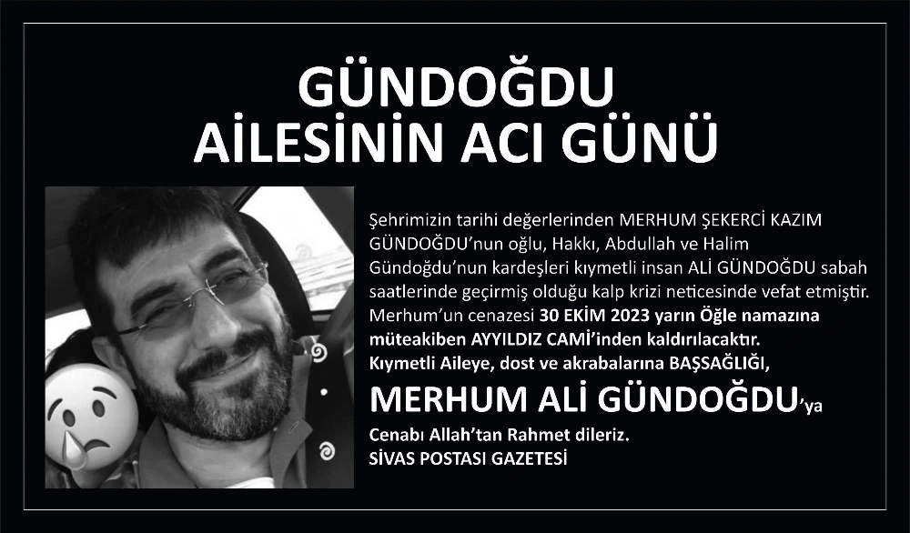 GÜNDOĞDU AİLESİNİN ACI GÜNÜ