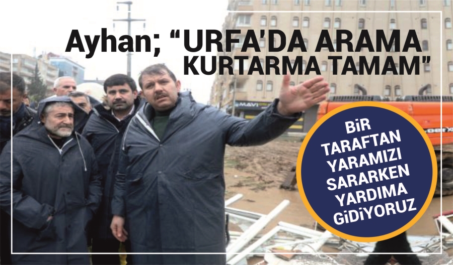 DİĞER AFET BÖLGELERİNE YARDIMA