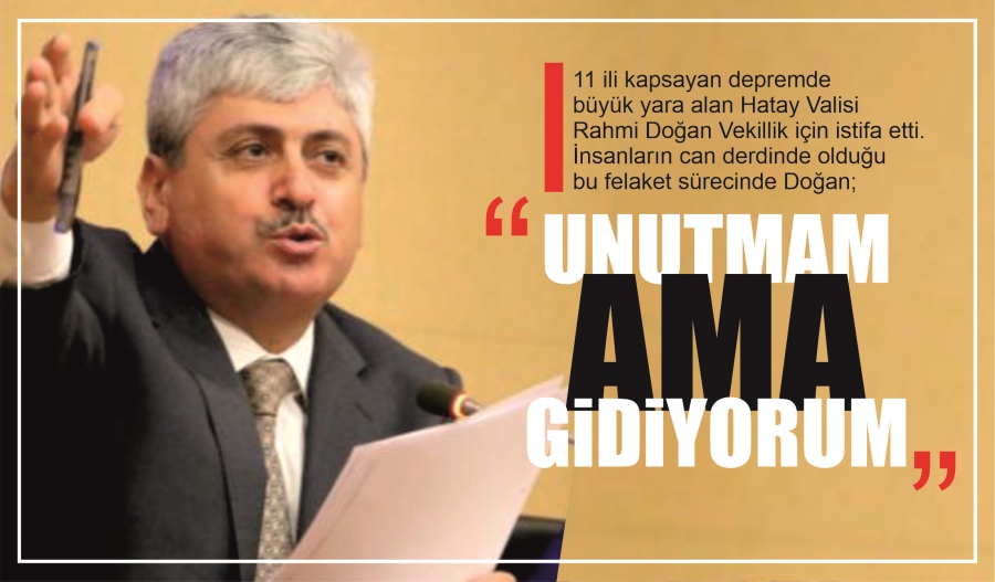 LAYIKIYLA YAPTIM DEDİ VE İSTİFA ETTİ