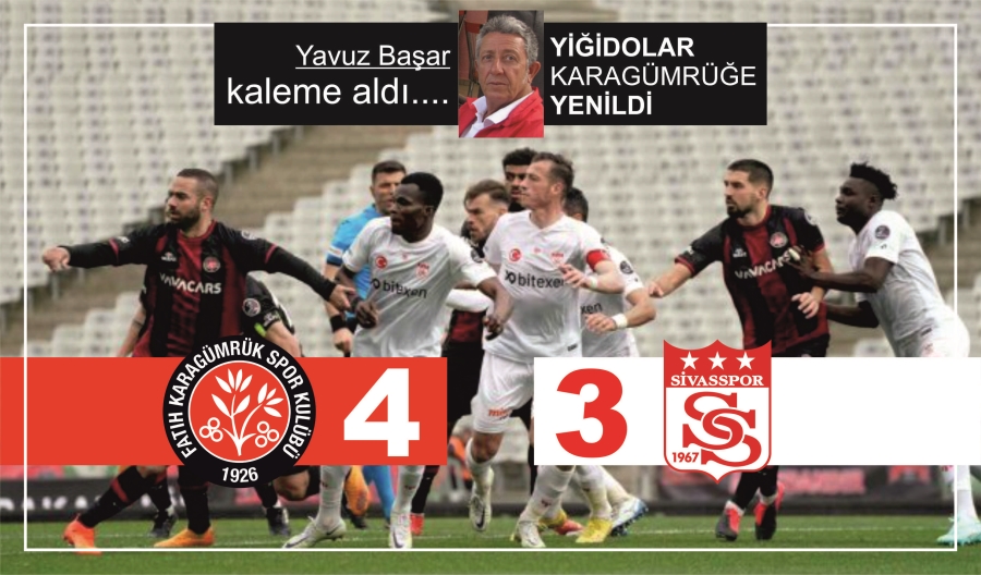 YİĞİDO KARAGÜMRÜĞE YENİLDİ