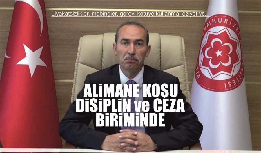 ALİM YILDIZ DİSİPLİN VE CEZA BİRİMİNE SEVK EDİLDİ