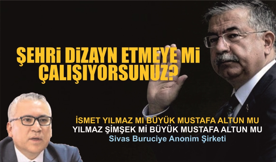 ŞEHRİ DİZAYN ETMEYEMİ ÇALIŞIYORSUNUZ!