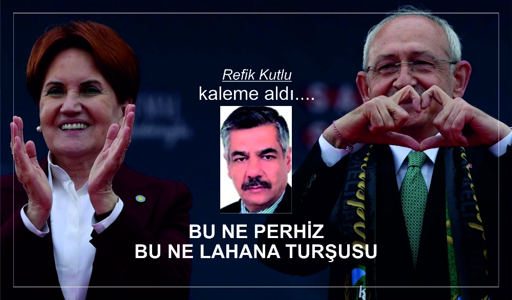 BU NE PERHİZ BU NE LAHANA TURŞUSU