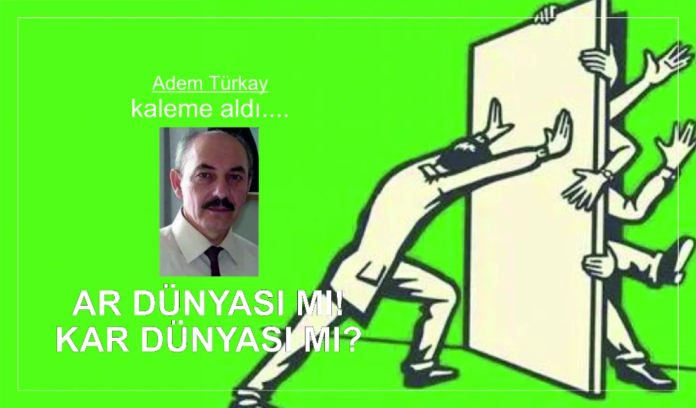 AR DÜNYASI MI! KAR DÜNYASI MI?