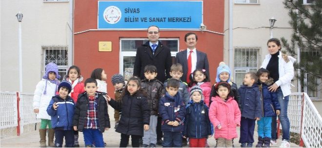 ANAOKULU ÖĞRENCİLERİNDEN BİLSEM`E ZİYARET